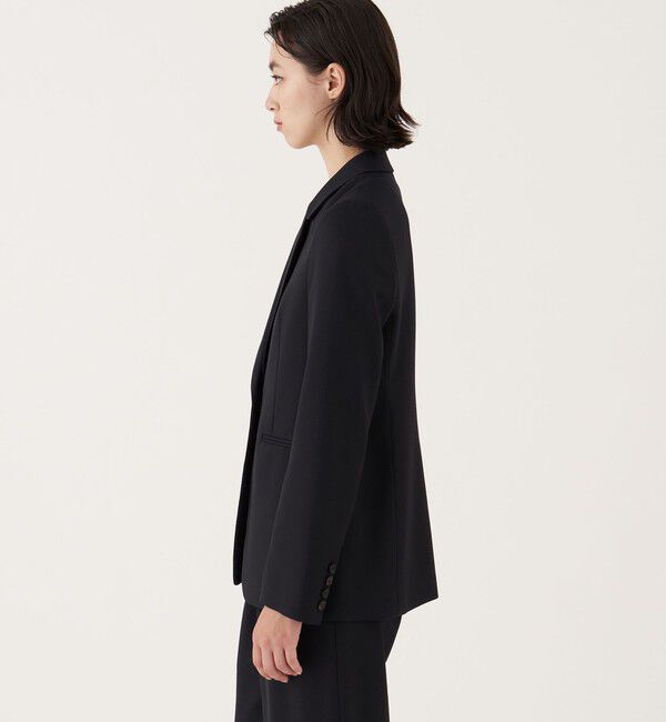 DES PRES「ポリエステルウールバラシャ ノッチドラペルジャケット」|テーラードジャケット|