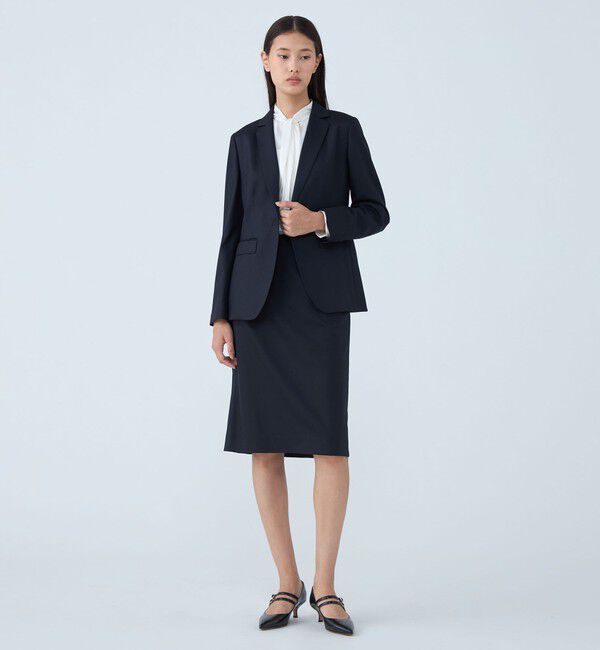 TOMORROWLAND collection「シャイニーピンヘッド ストレートスカート」|スカート|