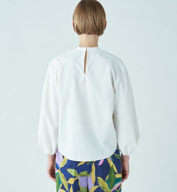 Ballsey「ポリエステルタイプライター ボリュームブラウス」|シャツ・ブラウス|