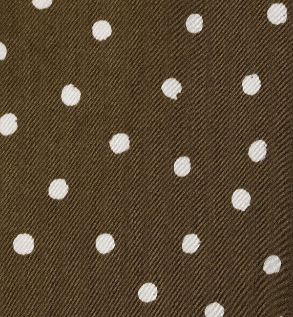 TOMORROWLAND MENS「コットンサテンプリント プルオーバータックシャツ」|シャツ・ブラウス|