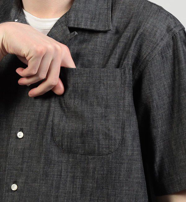 TOMORROWLAND BUYING WEAR「【別注】INDIVIDUALIZED SHIRTS コットンシャンブレー キャンプカラーシャツ」|シャツ・ブラウス|