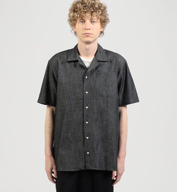TOMORROWLAND BUYING WEAR「【別注】INDIVIDUALIZED SHIRTS コットンシャンブレー キャンプカラーシャツ」|シャツ・ブラウス|