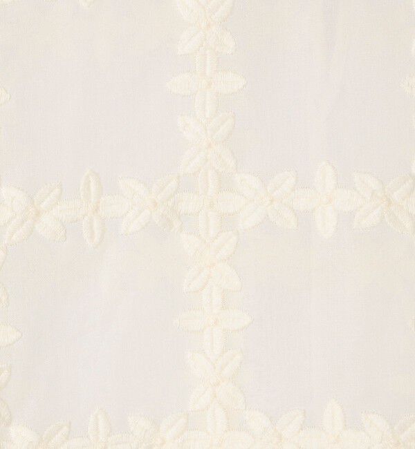 TOMORROWLAND collection「クロスフルール ペザントプルオーバー」|シャツ・ブラウス|