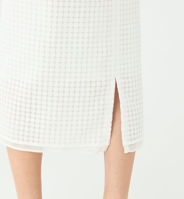 TOMORROWLAND collection「ピッコロドット タイトストレートスカート」|タイト|