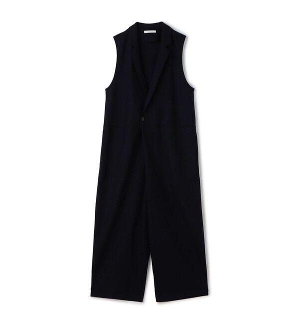 GALERIE VIE「ウールミルドスムース ジャンプスーツ」|オールインワン|69 ネイビー