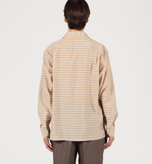 TOMORROWLAND MENS「セルロールポリエステル スキッパー プルオーバーシャツ」|シャツ・ブラウス|