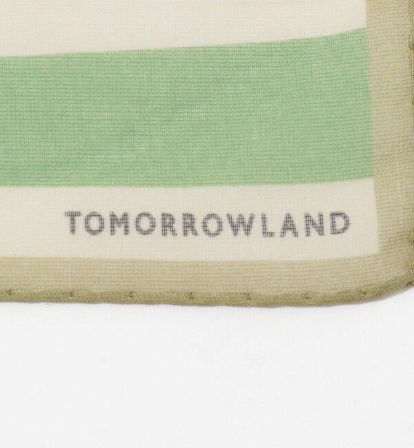TOMORROWLAND GOODS「TOMORROWLAND コットンシルク プリントスカーフ」|バンダナ・スカーフ|