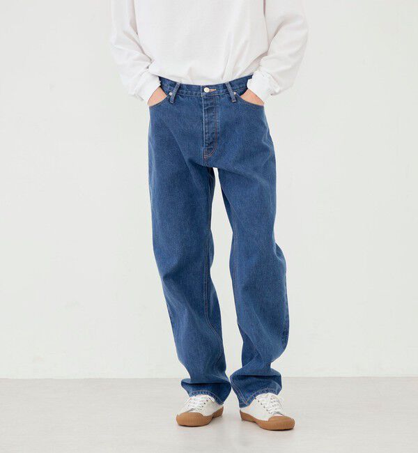 GALERIE VIE「リユースシーアイランドコットン デニムストレートパンツ」|デニム|