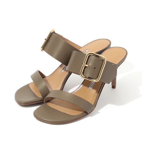 TOMORROWLAND GOODS「PELLICO BELTED ヒールサンダル」|サンダル|