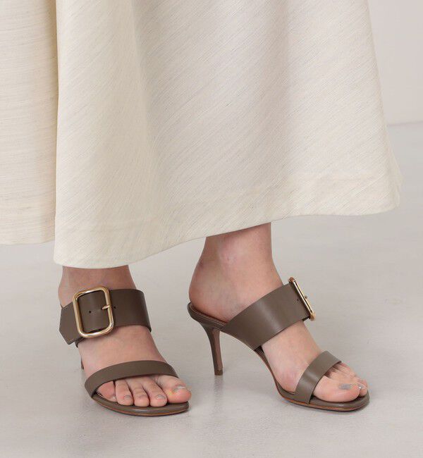 TOMORROWLAND GOODS「PELLICO BELTED ヒールサンダル」|サンダル|