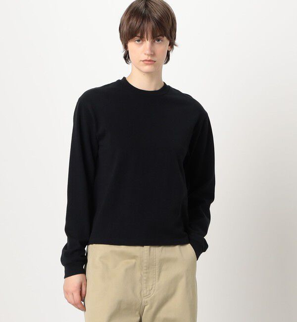 GALERIE VIE「コットン吊り天竺 ロングスリーブプルオーバー」|Tシャツ・カットソー|
