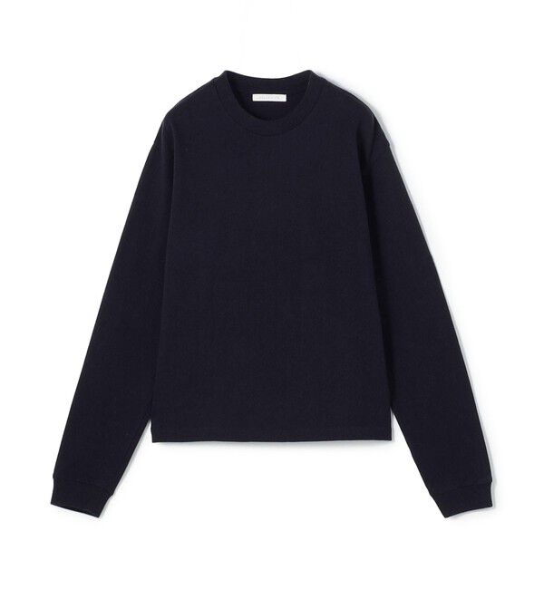GALERIE VIE「コットン吊り天竺 ロングスリーブプルオーバー」|Tシャツ・カットソー|69 ネイビー