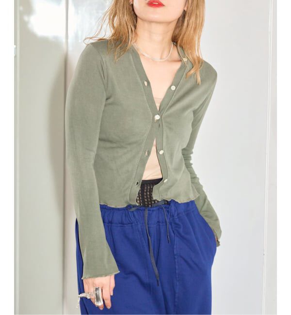  「ASHER CHELSEA CARDIGAN L261-R151：カーディガン」|Tシャツ・カットソー|