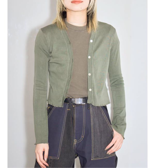  「ASHER CHELSEA CARDIGAN L261-R151：カーディガン」|Tシャツ・カットソー|