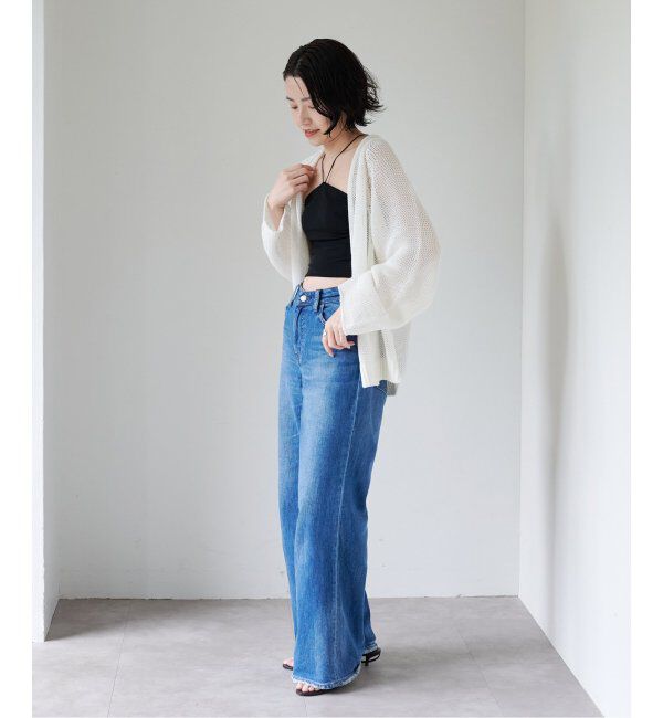 EMILYWEEK「EMILY WEEK&times;FRAMeWORK Vラインクロップドブラキャミソール」|インナー|