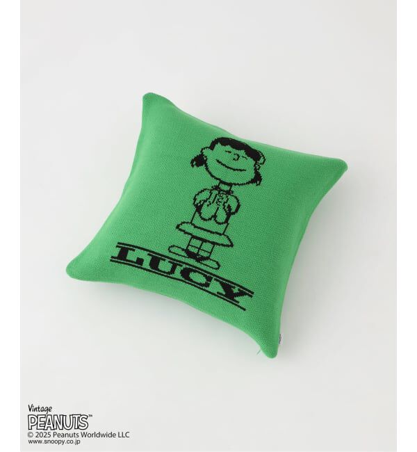 journal standard Furniture「【PEANUTS&times;SPORTS WEAR by JSF】別注 KNIT CUSHION クッションカバー」|クッション・クッションカバー|