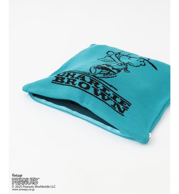 journal standard Furniture「【PEANUTS&times;SPORTS WEAR by JSF】別注 KNIT CUSHION クッションカバー」|クッション・クッションカバー|