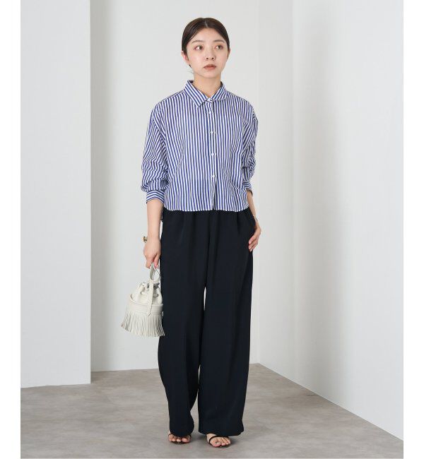 IENA「ダブルサテンイージーパンツ」|その他|