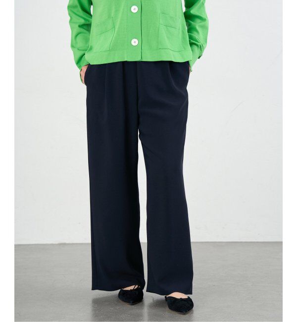 IENA「ダブルサテンイージーパンツ」|その他|