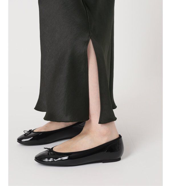 IENA「《追加11》ダブルサテンスカート」|スカート|