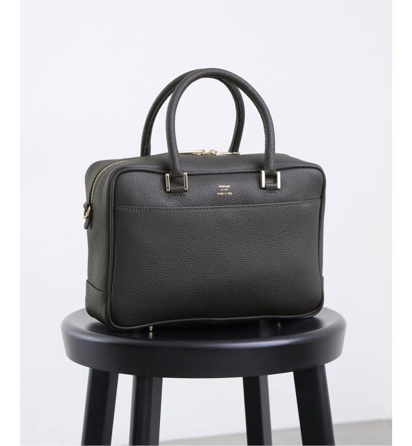 IENA「《追加4》Manuel MILANO/マニュエルミラノ レザーバッグ」|ハンドバッグ|