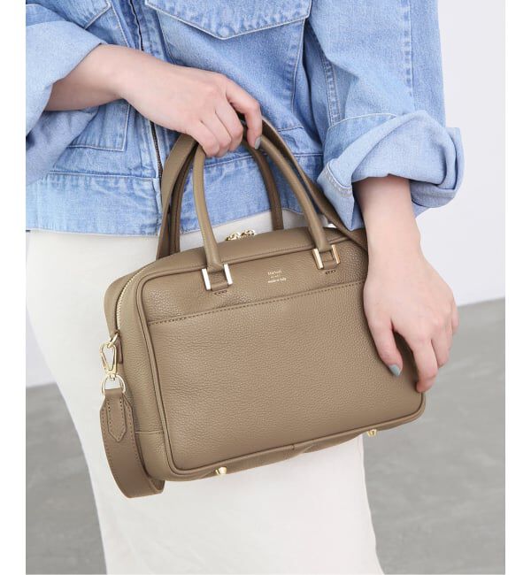 IENA「《追加4》Manuel MILANO/マニュエルミラノ レザーバッグ」|ハンドバッグ|