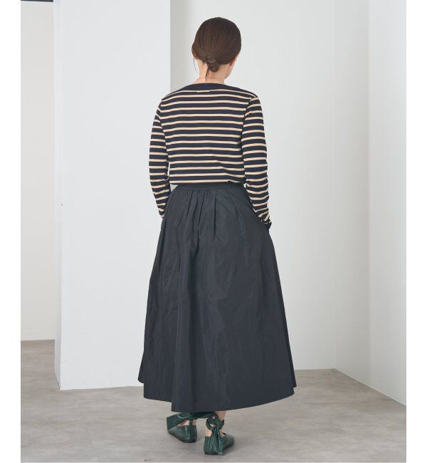 IENA「《追加》タフタフレアスカート」|スカート|