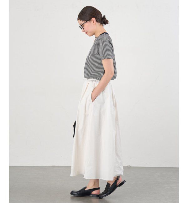 IENA「《追加》タフタフレアスカート」|スカート|