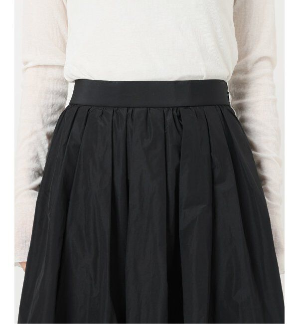 IENA「《追加》タフタフレアスカート」|スカート|