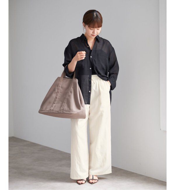 IENA「リネン混イージーパンツ」|その他|