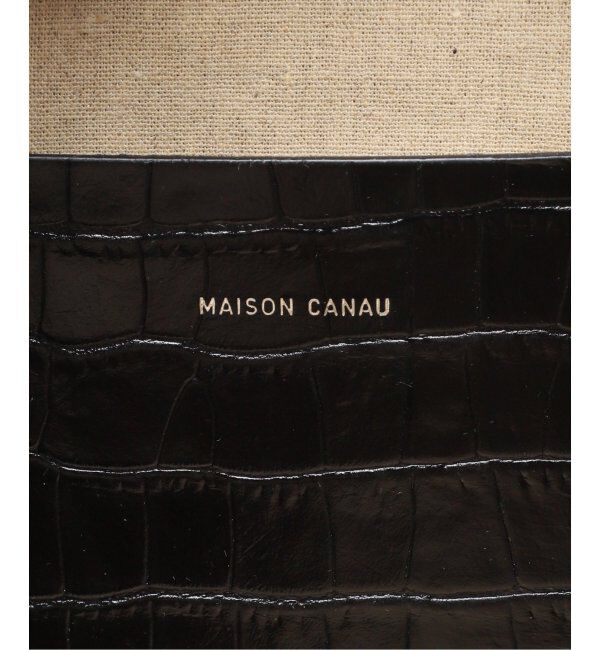 VERMEIL par iena「MAISON CANAU メゾン カナウ ボックスボストンM MCLH3DB1」|ボストンバッグ|