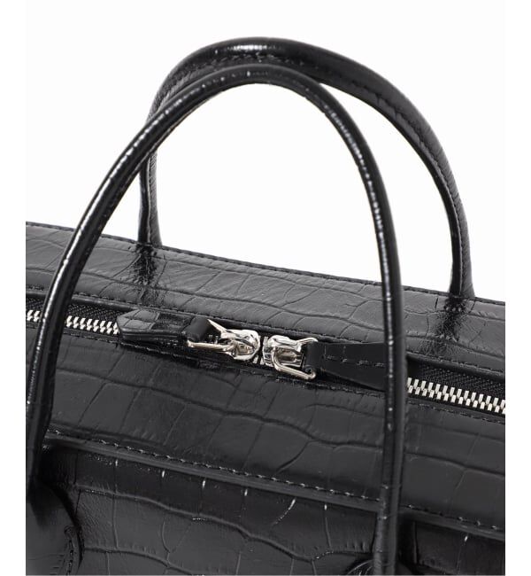 VERMEIL par iena「MAISON CANAU メゾン カナウ ボックスボストンM MCLH3DB1」|ボストンバッグ|