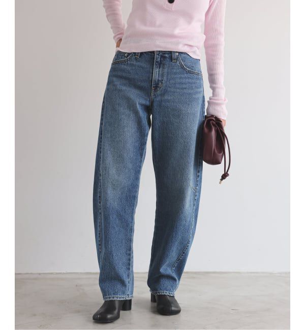 SLOBE IENA「Levi&rsquo;s/リーバイス SLOBE別注 BAGGY DAD BARREL デニムパンツ」|デニム|
