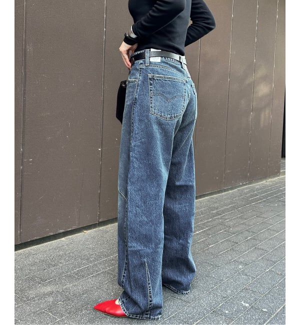 SLOBE IENA「Levi&rsquo;s/リーバイス SLOBE別注 BAGGY DAD BARREL デニムパンツ」|デニム|