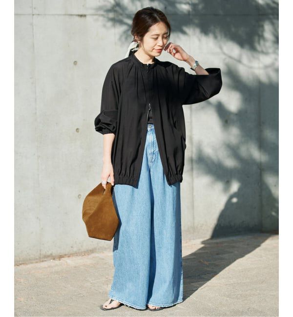 VERMEIL par iena「《予約》manipuri マニプリ 三角スカーフ W65 161336005」|バンダナ・スカーフ|