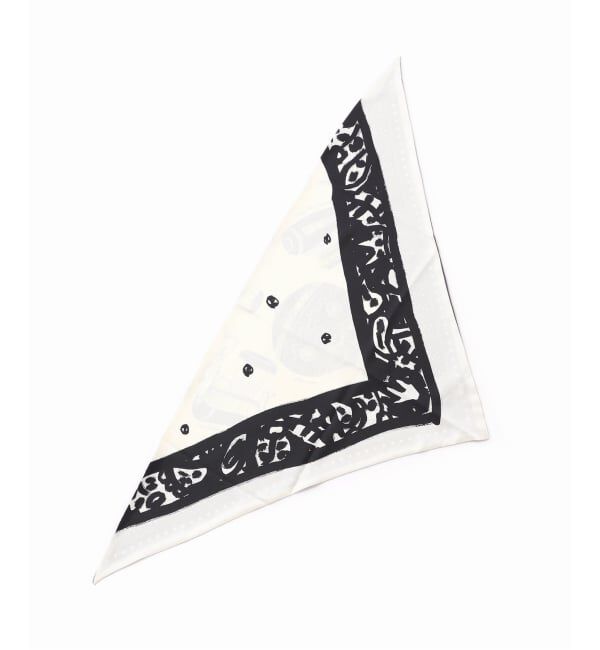 VERMEIL par iena「《予約》manipuri マニプリ 三角スカーフ W65 161336005」|バンダナ・スカーフ|