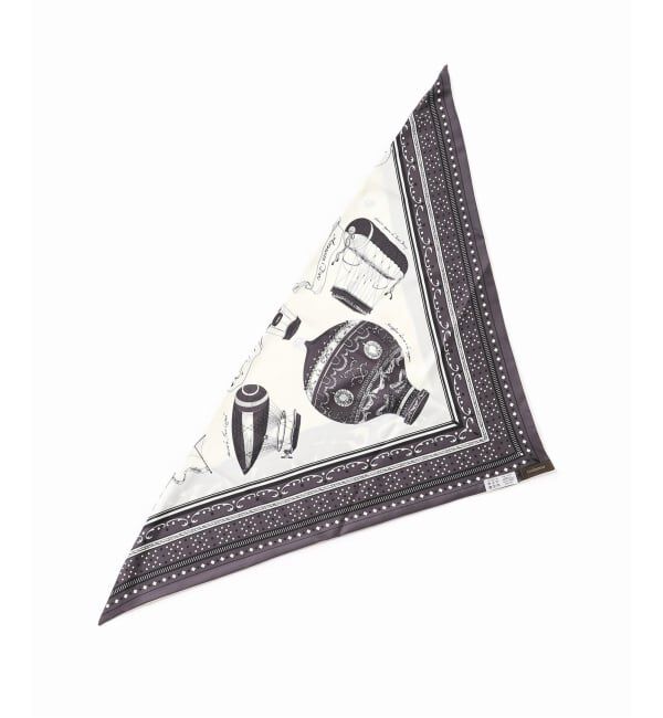 VERMEIL par iena「《予約》manipuri マニプリ 三角スカーフ W65 161336005」|バンダナ・スカーフ|