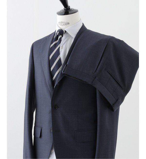 EDIFICE「D.OLIVER 3ボタン スーツ Loro Piana Fabric」|スーツ|ネイビー A