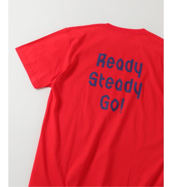 EDIFICE「Ready Steady Go! / レディーステディゴー 別注 プリント Tシャツ」|Tシャツ・カットソー|