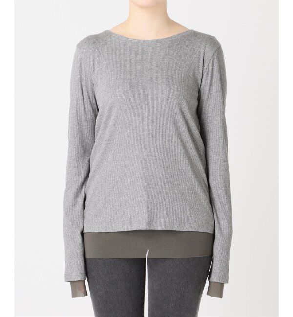 JOURNAL STANDARD relume「《追加/2枚セット》3WAYチュールレイヤードTシャツ」|Tシャツ・カットソー|