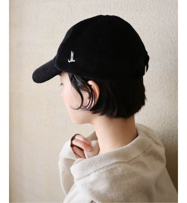 journal standard luxe「【MUHLBAUER / ミュールバウアー 】 CORDUROY CAP」|キャップ・キャスケット|ブラック