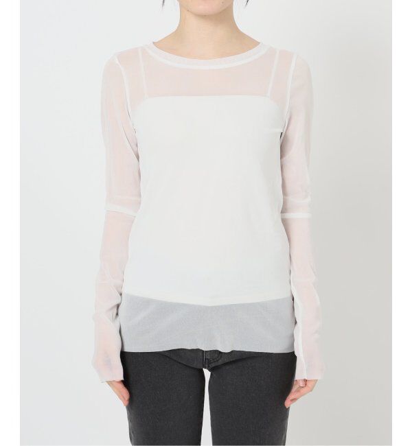 JOURNAL STANDARD relume「《追加2/2枚セット》3WAYチュールレイヤード T」|Tシャツ・カットソー|