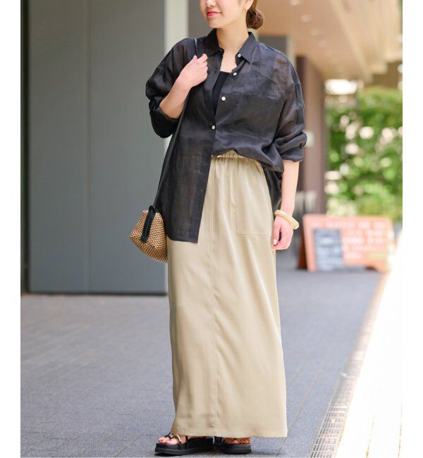 JOURNAL STANDARD relume「ヴィンテージサテンベイカースカート」|スカート|