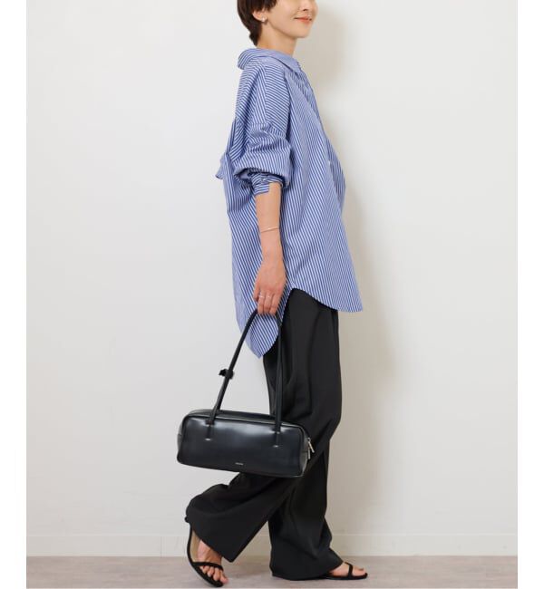 JOURNAL STANDARD relume「コンパクトコットンストライプビッグシャツ」|シャツ・ブラウス|