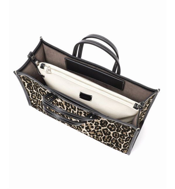 journal standard L'essage「《別注》【A VACATION】BREAD-M-L KHAKI LEO：トートバッグ」|トートバッグ|