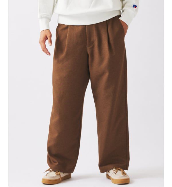 JOURNAL STANDARD relume「バルジ ツイル &rdquo;レイジー&rdquo; 1タック スラックス」|スラックス|