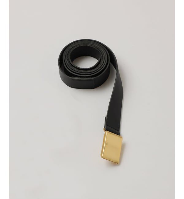 JOURNAL STANDARD「《予約》【FOLL / フォル】firstclass leather gacha belt」|ベルト|ブラック