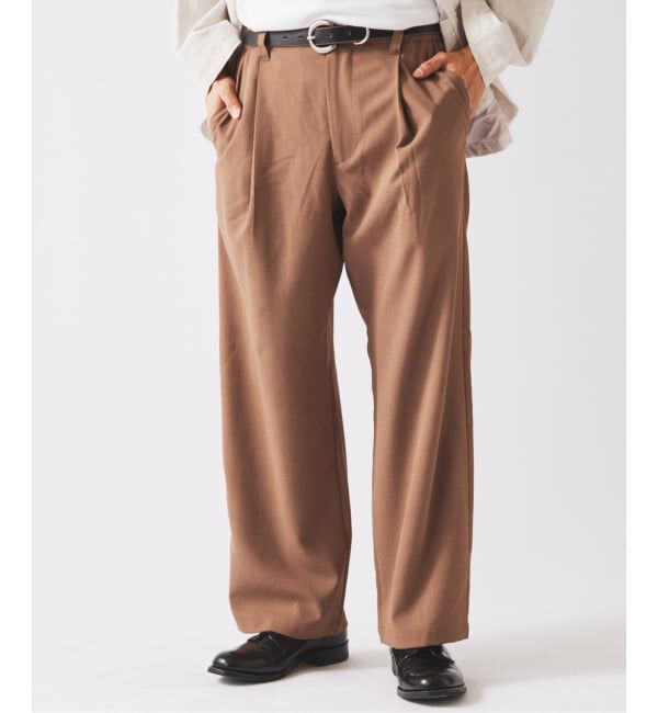 JOURNAL STANDARD relume「バルジ ツイル 1タック &rdquo;レイジー&rdquo; ライトスラックス」|スラックス|