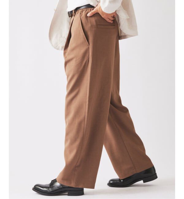 JOURNAL STANDARD relume「バルジ ツイル 1タック &rdquo;レイジー&rdquo; ライトスラックス」|スラックス|