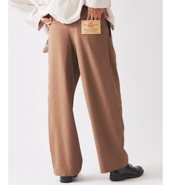 JOURNAL STANDARD relume「バルジ ツイル 1タック &rdquo;レイジー&rdquo; ライトスラックス」|スラックス|